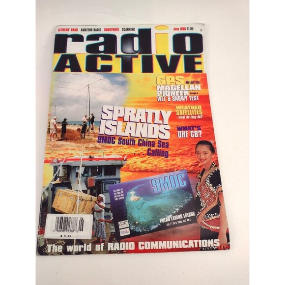 Radio Active Magazine June 1998 Amateur Shortwave Scanning South China CB - Picture 1 of 6